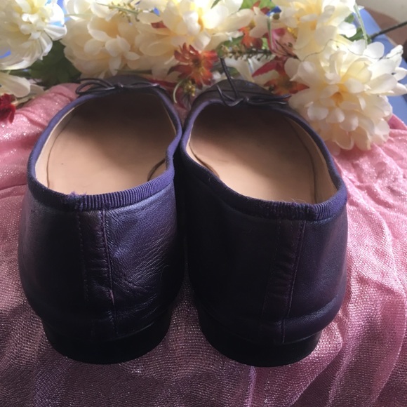 CHANEL Purple Lambskin Ballerina Flats! - Picture 6 of 8
